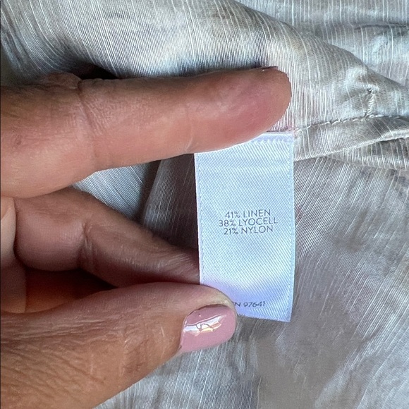 J. Jill Floral Tunic - Cream and Pink - Picture 3 of 8